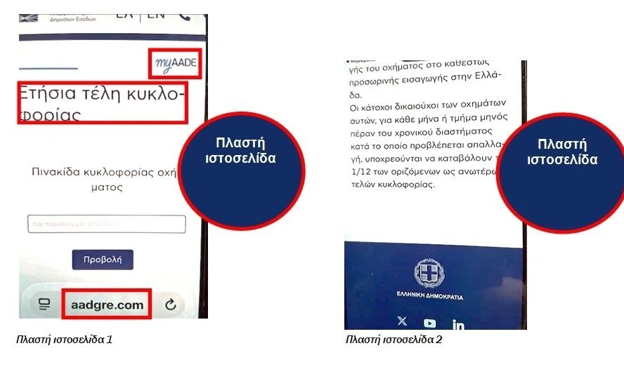 Η ΑΑΔΕ προειδοποιεί για απάτη μέσω SMS για απλήρωτα Τέλη – Το επικίνδυνο μήνυμα