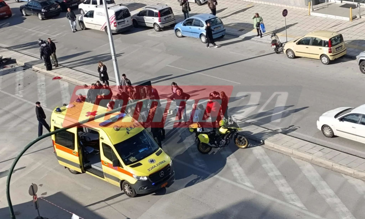 Πάτρα: Τροχαίο ατύχημα με μοτοσικλέτα στην εθνική οδό – Ένας τραυματίας στο νοσοκομείο