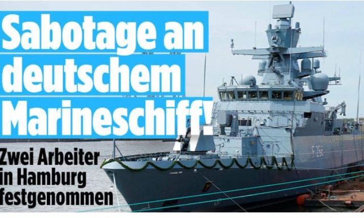 Bild: «Σαμποτάζ στο γερμανικό Πολεμικό Ναυτικό» – Συνελήφθησαν ένας Έλληνας και ένας Ρουμάνος