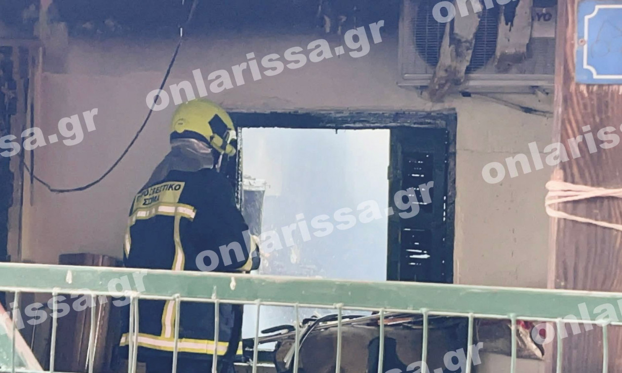 Τραγωδία στη Λάρισα: Γυναίκα εντοπίστηκε νεκρή στο σπίτι της μετά από πυρκαγιά