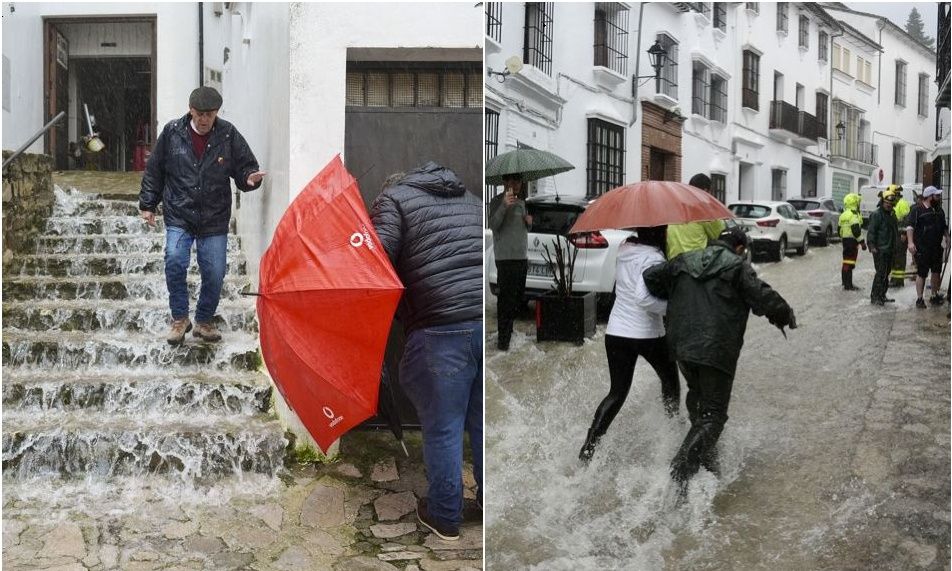 Η κακοκαιρία «Λεονάρντο» πλήττει την Ιβηρική: Ένας νεκρός στην Πορτογαλία – Βίντεο