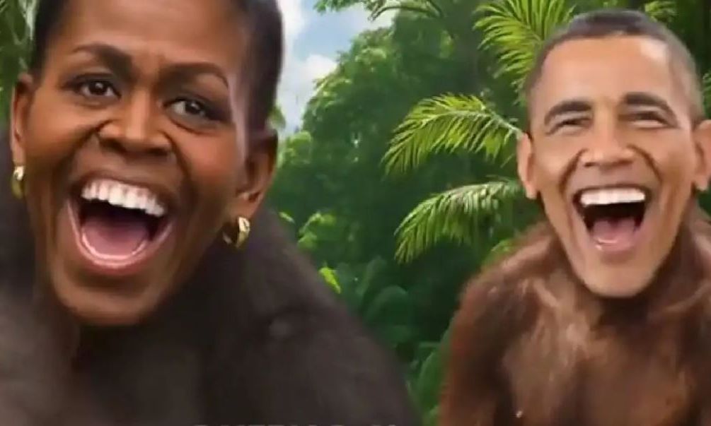 Aντιδράσεις για την ανάρτηση Τραμπ: Ανέβασε βίντεο που δείχνει τους Ομπάμα ως πιθήκους