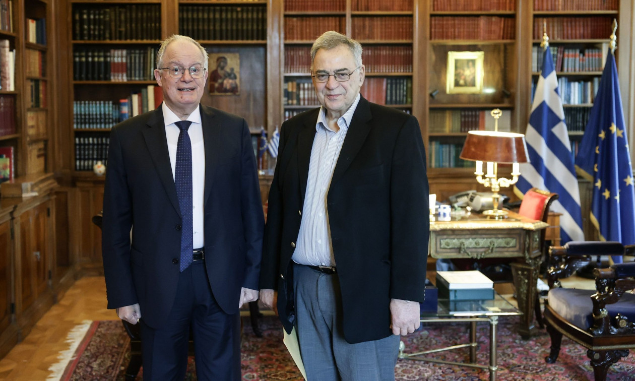 Τασούλας: Με τον Νίκο Χριστοδουλάκη συναντήθηκε ο πρόεδρος της Δημοκρατίας