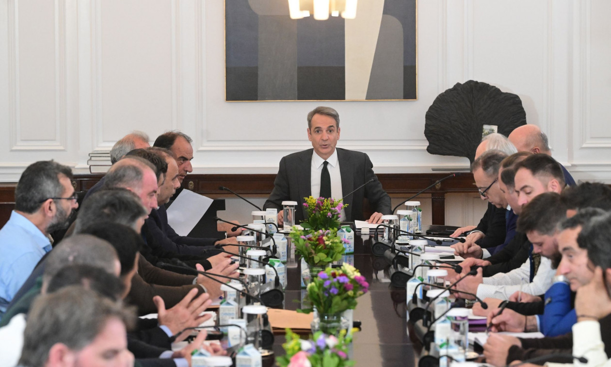 Συνάντηση Κυριάκου Μητσοτάκη με κτηνοτρόφους αύριο στο Μαξίμου