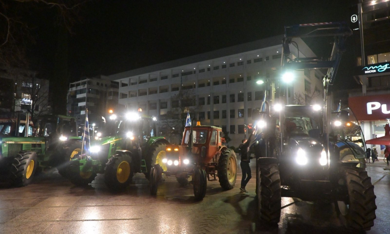 Αγροτικό: Ξανά στους δρόμους της Λάρισα τα τρακτέρ – «Θέλουμε λύση στα προβλήματά μας»