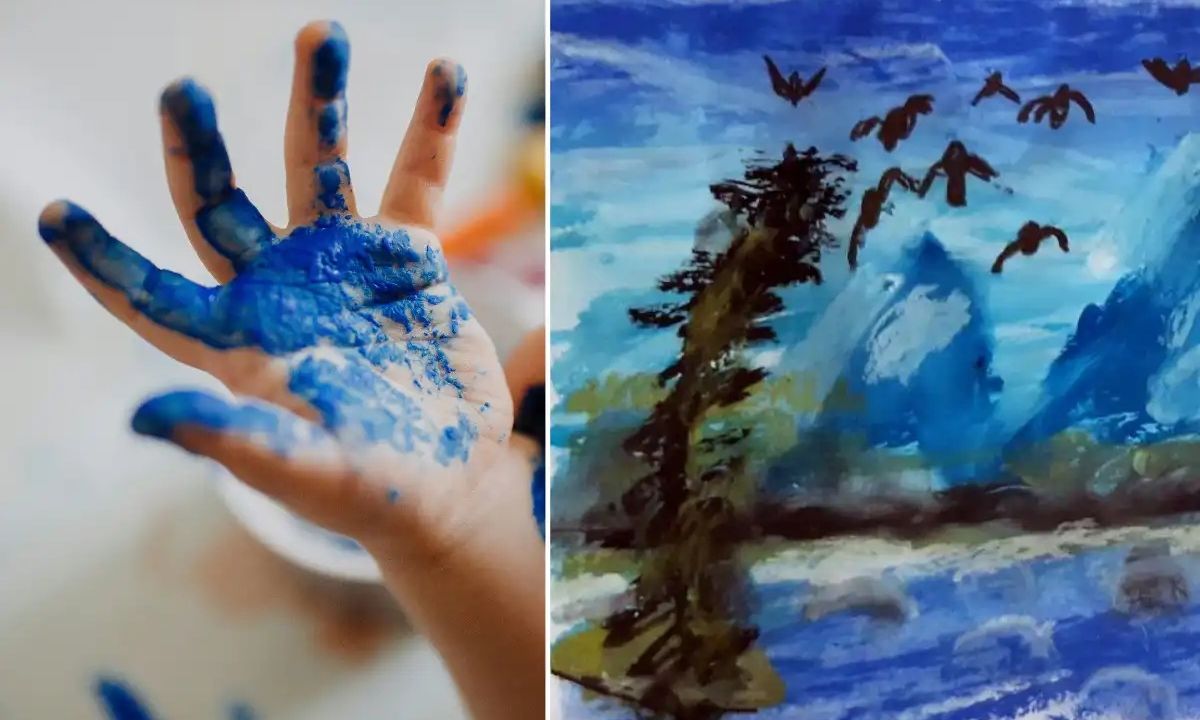 Πατέρας δημοσιοποίησε τους πίνακες του πεντάχρονου γιου του και έκανε το διαδίκτυο να… παραμιλά