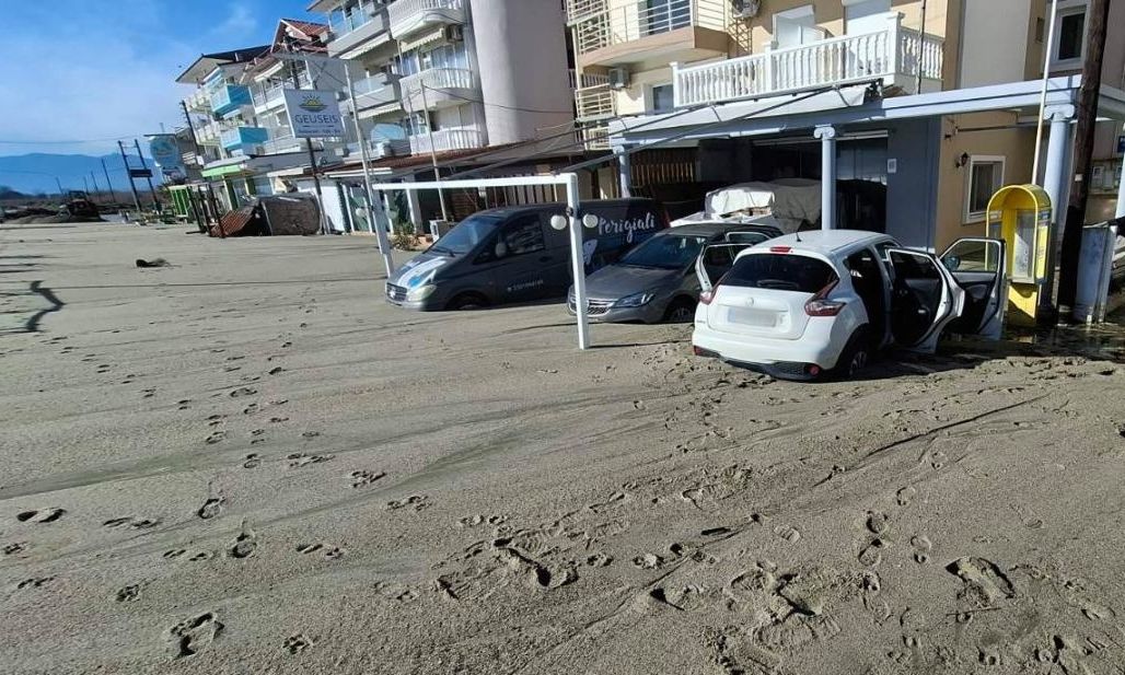 Κατερίνη: Αίτημα για κήρυξη έκτακτης ανάγκης – Πλημμύρισε το παραλιακό μέτωπο (Βίντεο)