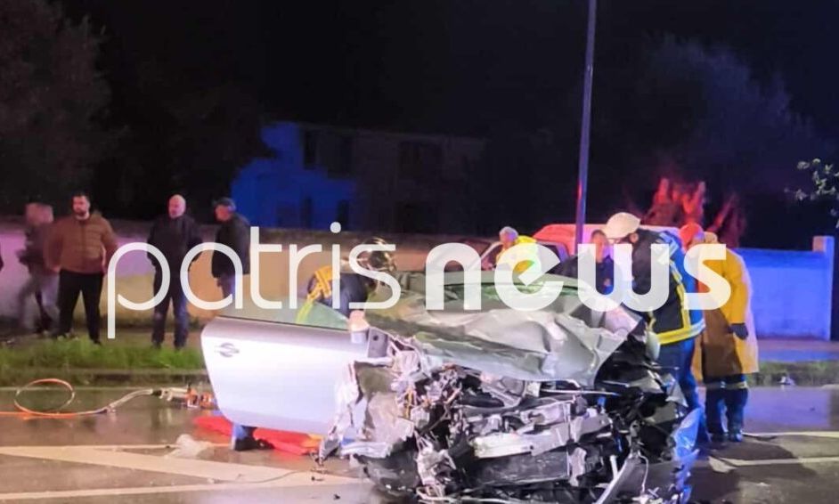 Σοβαρό τροχαίο στον Πύργο με τρεις τραυματίες – Ένας σε σοβαρή κατάσταση