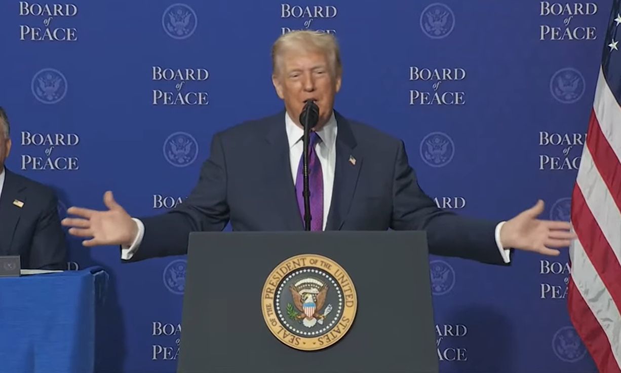 Live η ομιλία Τραμπ στην ιδρυτική συνεδρίαση του Συμβουλίου Ειρήνης