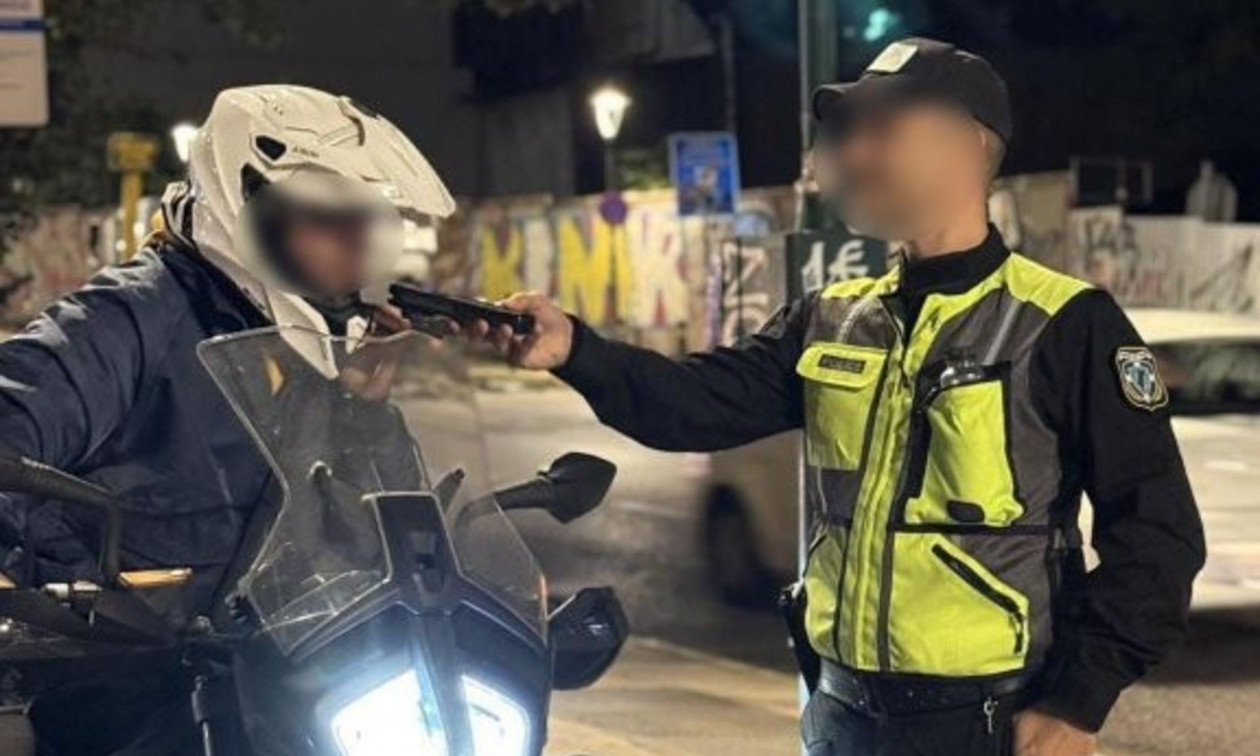 Αλκοτέστ: 47 παραβάσεις σε 6.145 ελέγχους στην Αττική εντός 24 ωρών – Δύο συλλήψεις οδηγών