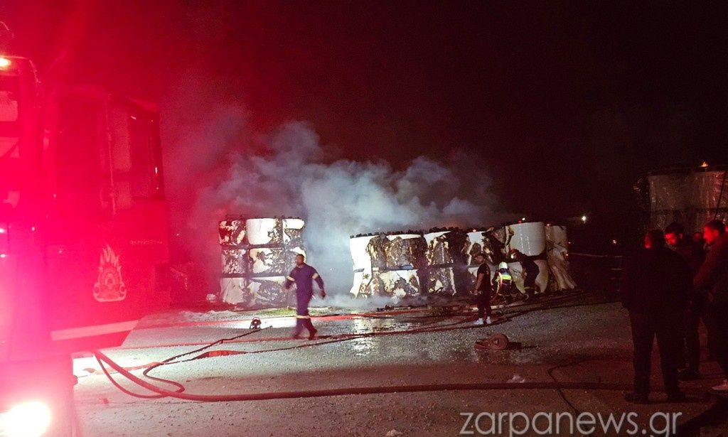 Χανιά: Υπό έλεγχο η φωτιά σε τυπογραφείο – Μεγάλη κινητοποίηση λόγω τόνων χαρτιού δίπλα σε κατοικία