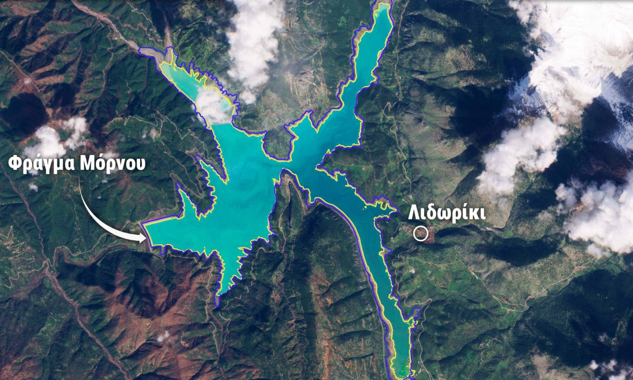 Λειψυδρία: Σημάδια ανάκαμψης για τον Μόρνο τον Φεβρουάριο, αλλά η στάθμη παραμένει χαμηλά