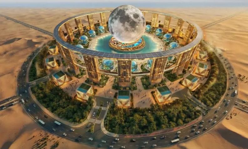 Το μεγαλύτερο σφαιρικό κτίριο στον κόσμο φέρνει τον διαστημικό τουρισμό στη Γη