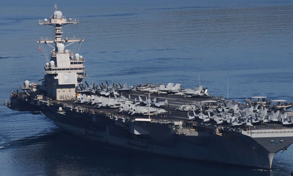 Gerald R. Ford: Το μεγαλύτερο αεροπλανοφόρο του κόσμου με τις… χαλασμένες τουαλέτες