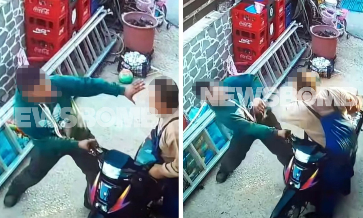 Λέρος: Φωτογραφίες ντοκουμέντα από τους καβγάδες πατέρα και γιου