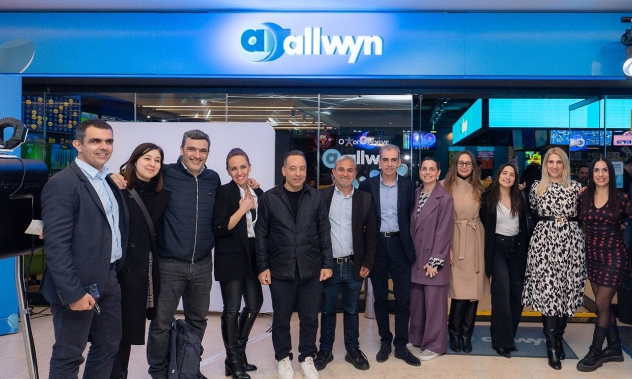 Λαμπερά εγκαίνια για το κατάστημα Allwyn στην Allwyn Arena