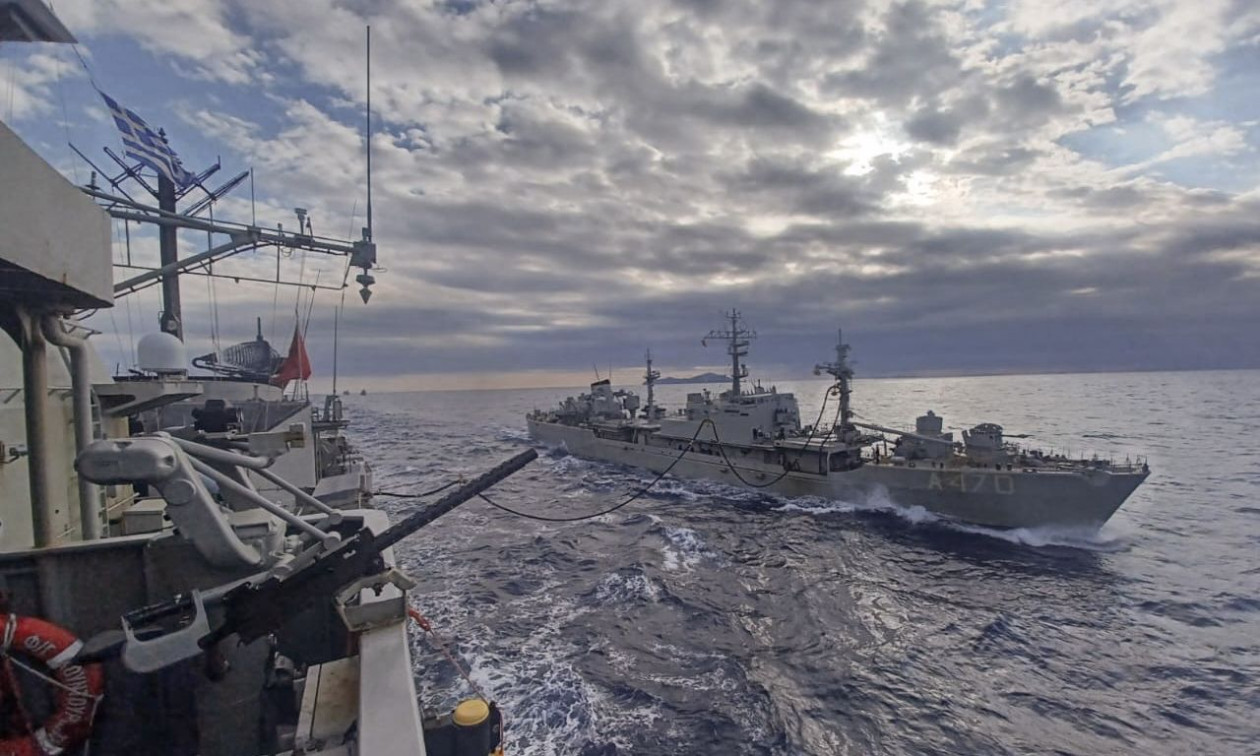 Άσκηση «ΑΣΤΡΑΠΗ 1/26» του Πολεμικού Ναυτικού, στο κεντρικό Αιγαίο