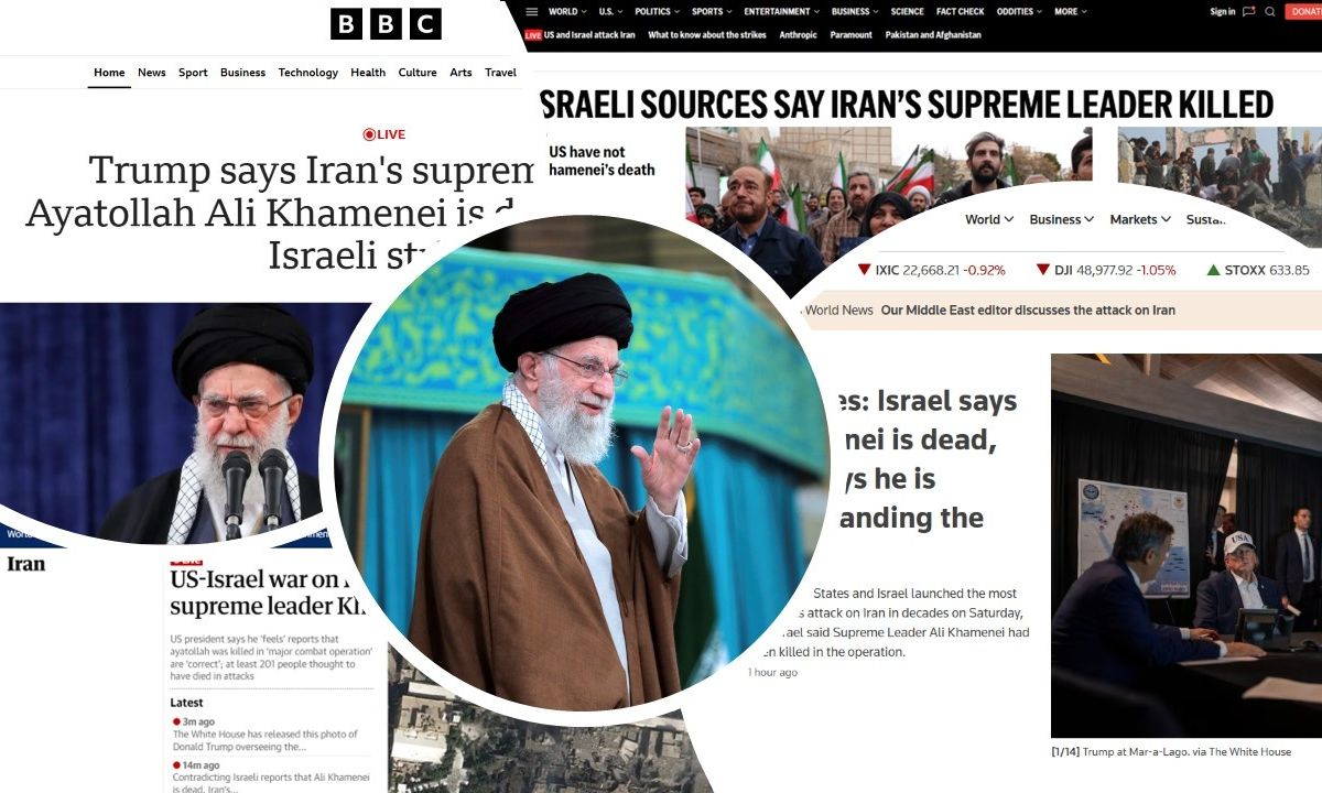 Ο Αγιατολάχ Αλί Χαμενεΐ είναι νεκρός: Πώς μεταδίδουν την είδηση τα διεθνή ΜΜΕ σε όλο τον κόσμο