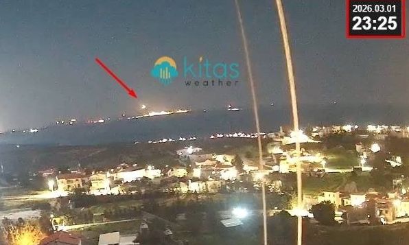 Επίθεση κατά της βρετανικής βάσης στο Ακρωτήρι: Εικόνες κατέγραψαν το πλήγμα