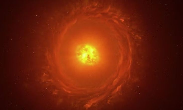 Ένα γιγάντιο άστρο αλλάζει απότομα συμπεριφορά – Μήπως πλησιάζει σε φάση «super nova»;