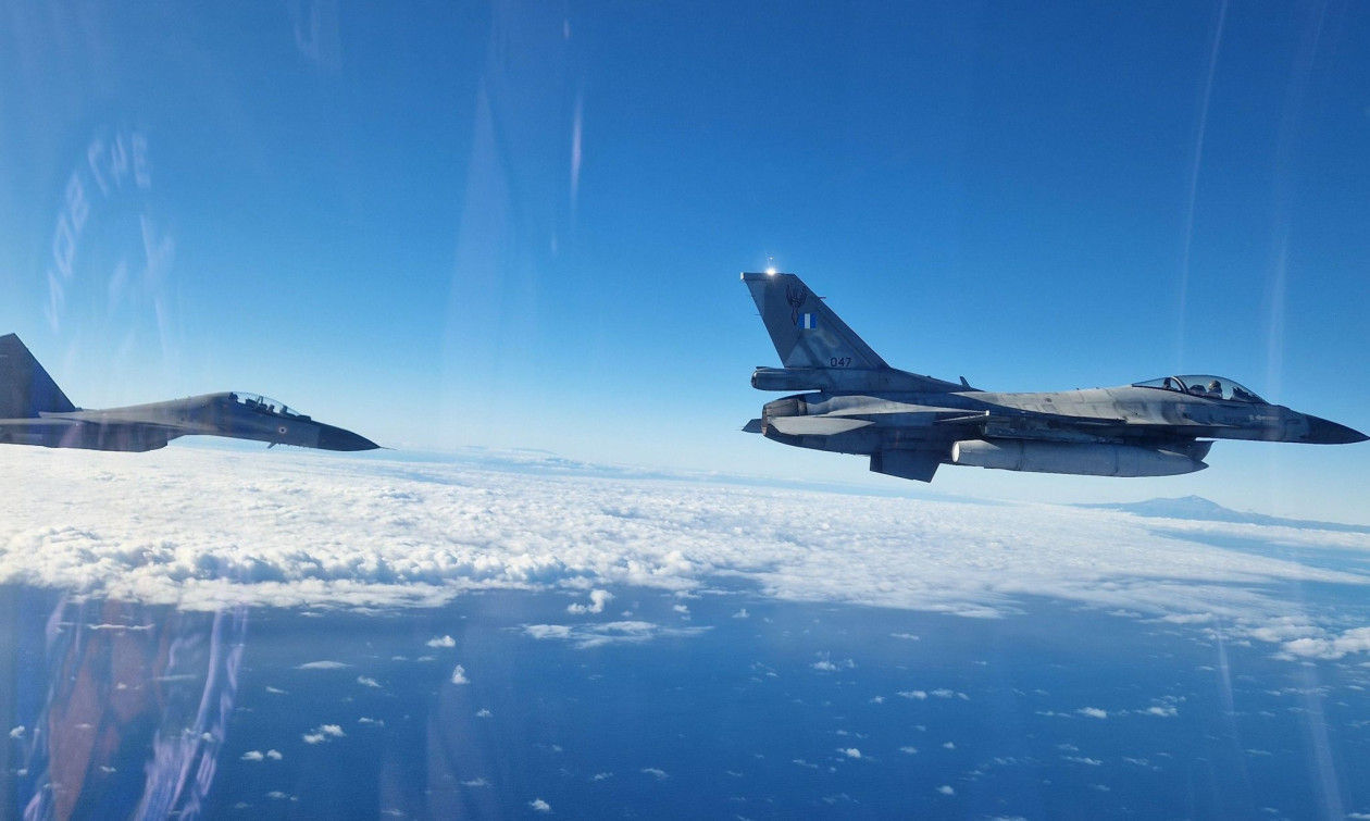 Κύπρος: Η στιγμή που τα ελληνικά μαχητικά απογειώνονται για το ύποπτο αντικείμενο