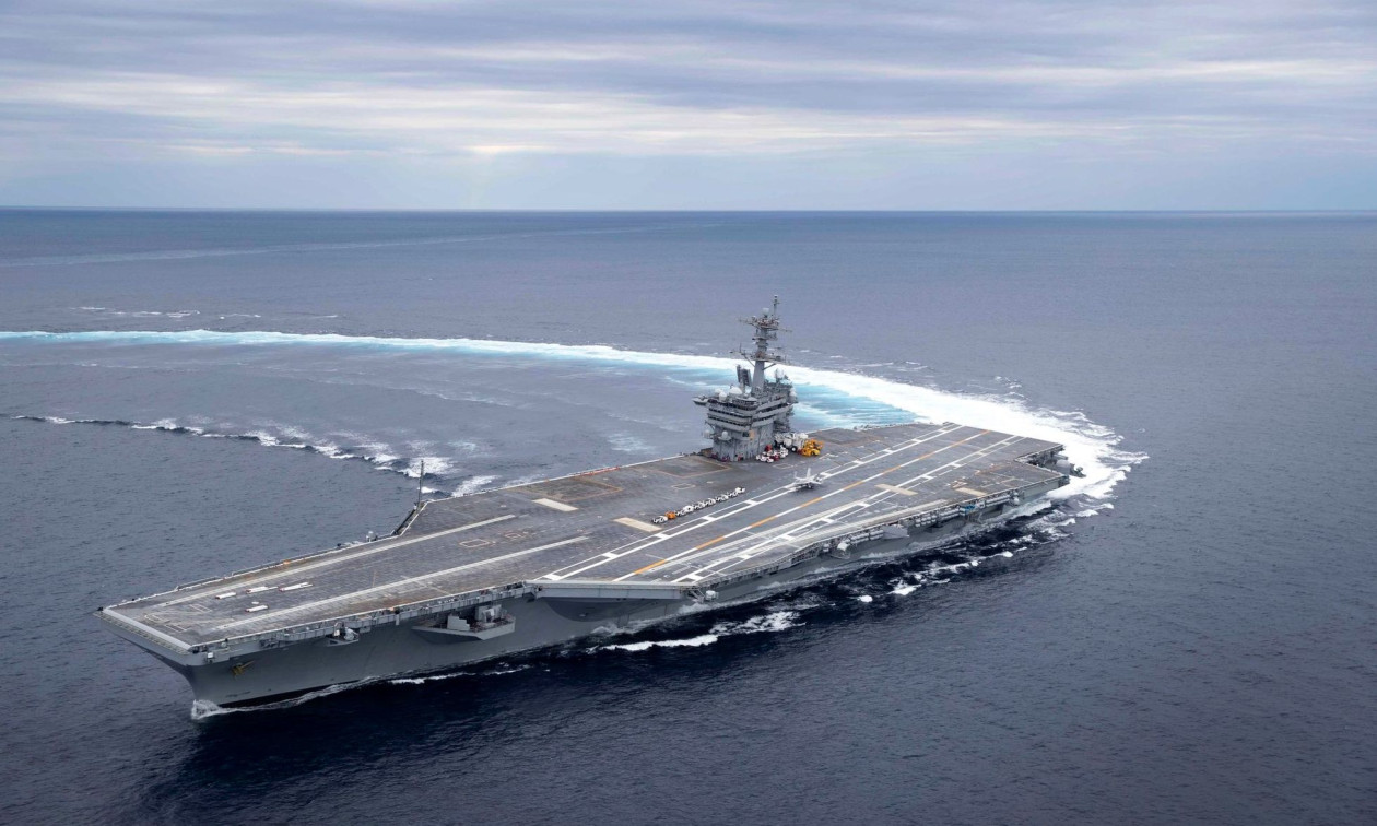 ΗΠΑ: Διαψεύδουν ότι το αεροπλανοφόρο «Αβραάμ Λίνκολν» επλήγη από ιρανικά drones