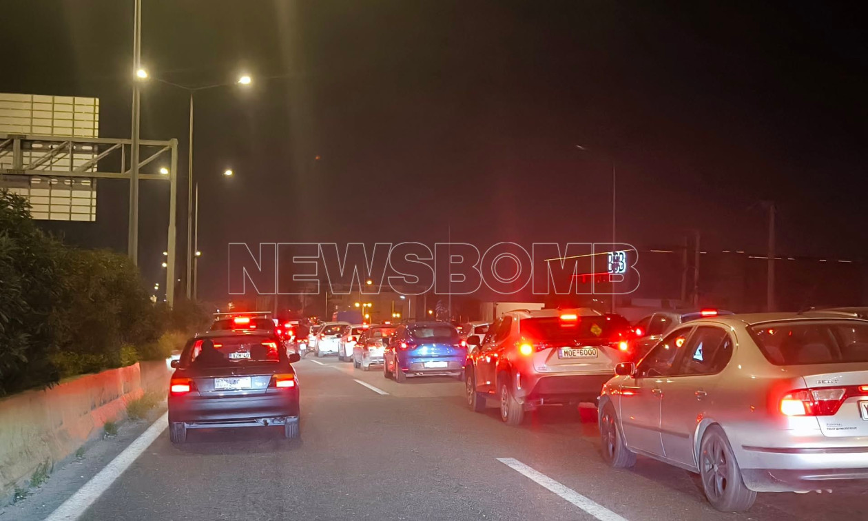 Αυξημένη κίνηση στον Κηφισό – Μεγάλες καθυστερήσεις στην κάθοδο