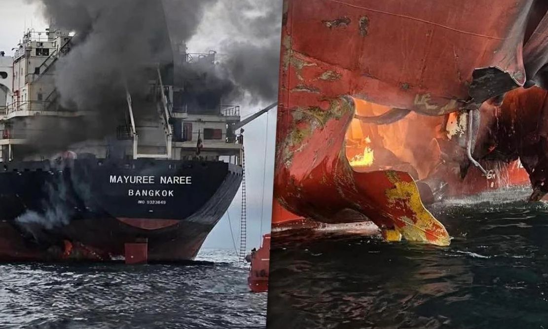 Στενά του Ορμούζ: Βίντεο ντοκουμέντο από επίθεση σε ταϊλανδέζικο φορτηγό πλοίο