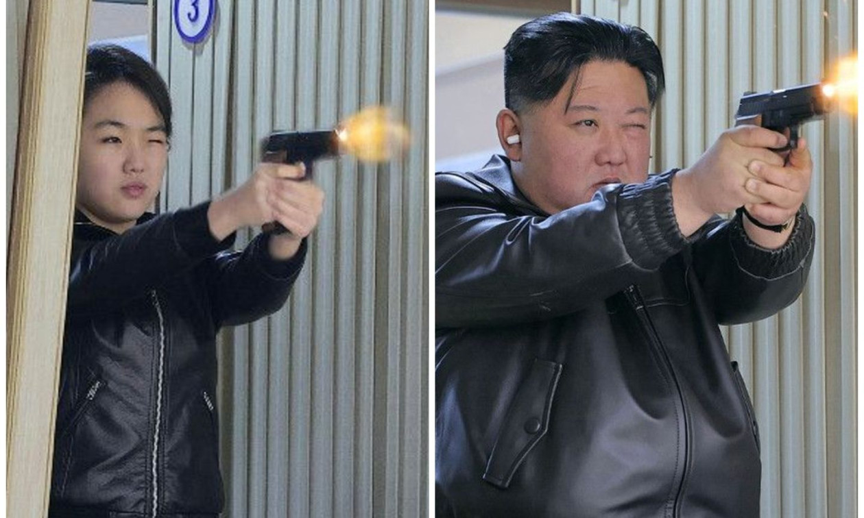 Ο Κιμ Γιονγκ Ουν και η κόρη του σε άσκηση σκοποβολής – Ενισχύονται τα σενάρια ότι θα τον διαδεχθεί