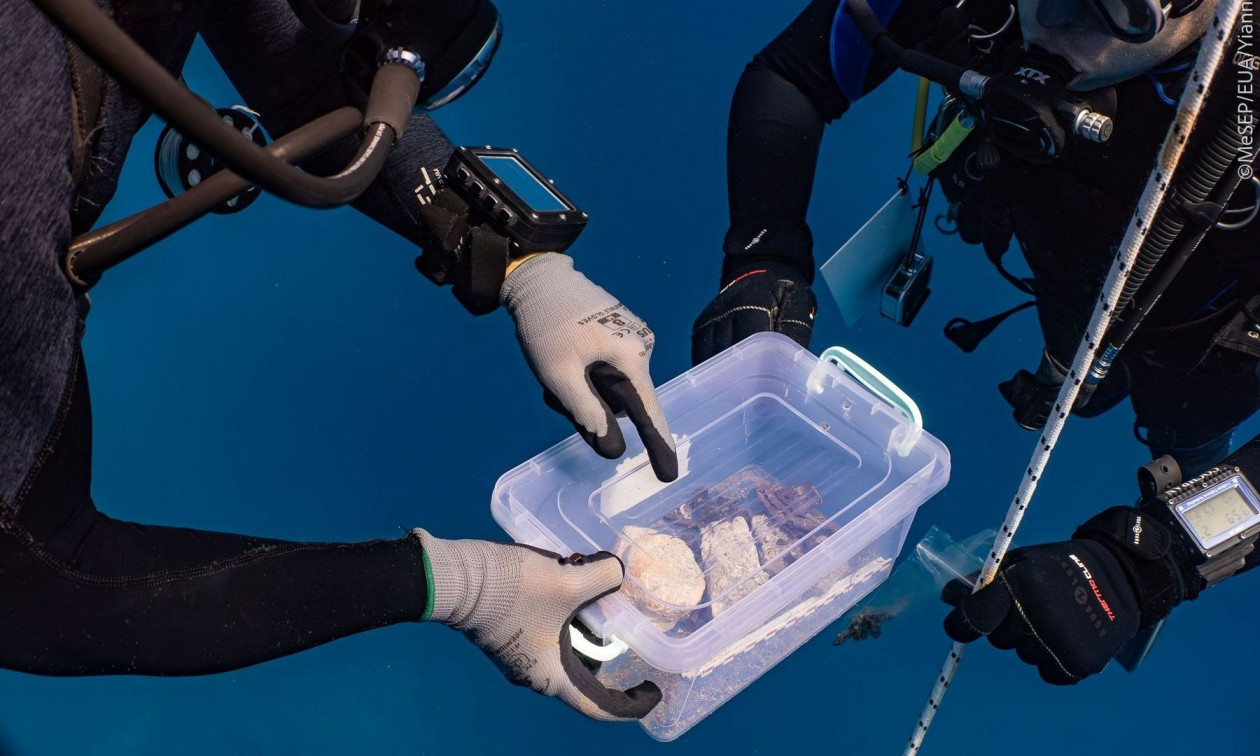 Μπρίκι Μέντωρ: Σημαντική ανακάλυψη στο ναυάγιο του Έλγιν – Ανεκτίμητο θραύσμα από γλυπτό