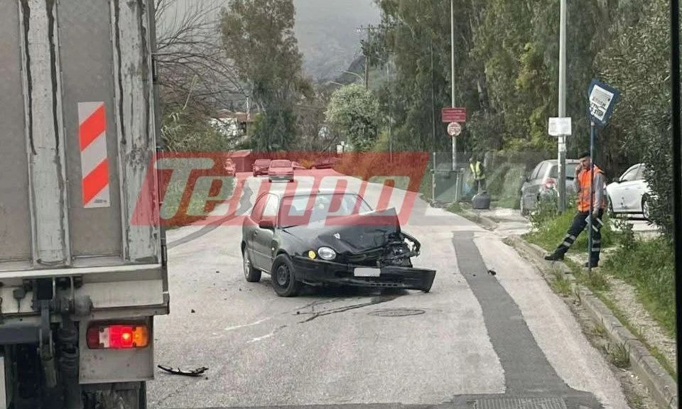 Πάτρα: Σφοδρή σύγκρουση οχημάτων στα Συχαινά – Φωτογραφίες