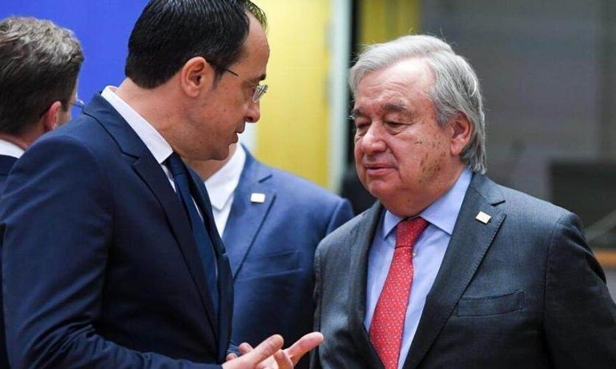 Κυπριακό: Ο Χριστοδουλίδης συναντήθηκε με τον Γκουτέρες: «Θα πρέπει να αναμένουμε σύντομα εξελίξεις»