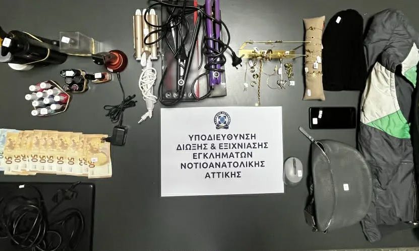 Εξιχνιάστηκαν 21 κλοπές σε καταστήματα στα Νότια Προάστια – Δύο συλλήψεις στο Παλαιό Φάληρο