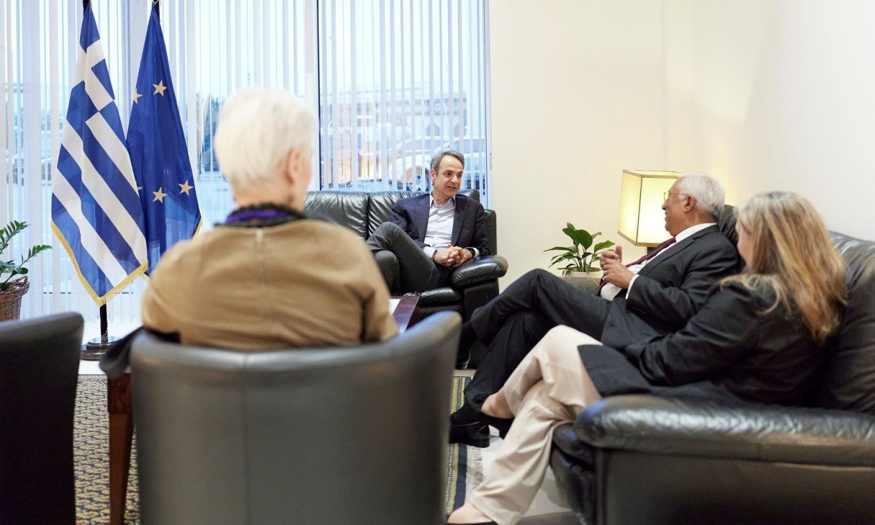 Ο Μητσοτάκης συναντήθηκε με τον Αντόνιο Κόστα – Επί τάπητος οι εξελίξεις σε Ιράν και Μέση Ανατολή