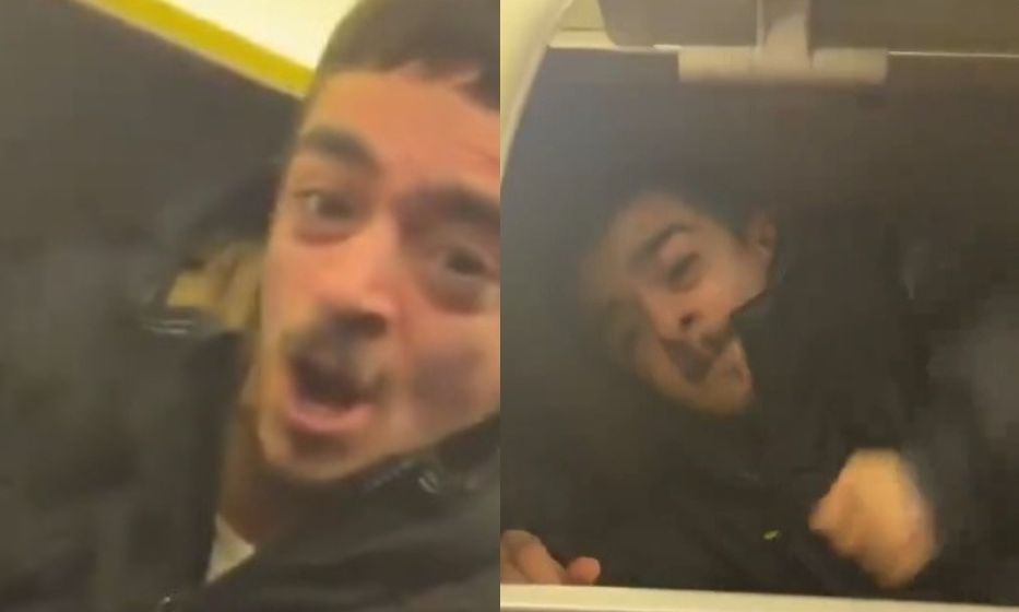 Viral επιβάτης πτήσης που σκαρφάλωσε στην καμπίνα αποσκευών – Βίντεο