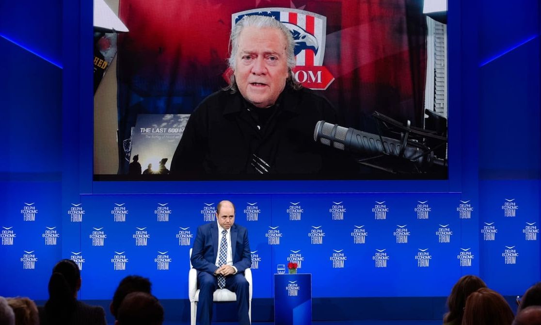 Μπάνον:  Οι Έλληνες υπερδύναμη στη ναυτιλία – Το παράδειγμα της Ελλάδα για την ευρωπαϊκή ασφάλεια