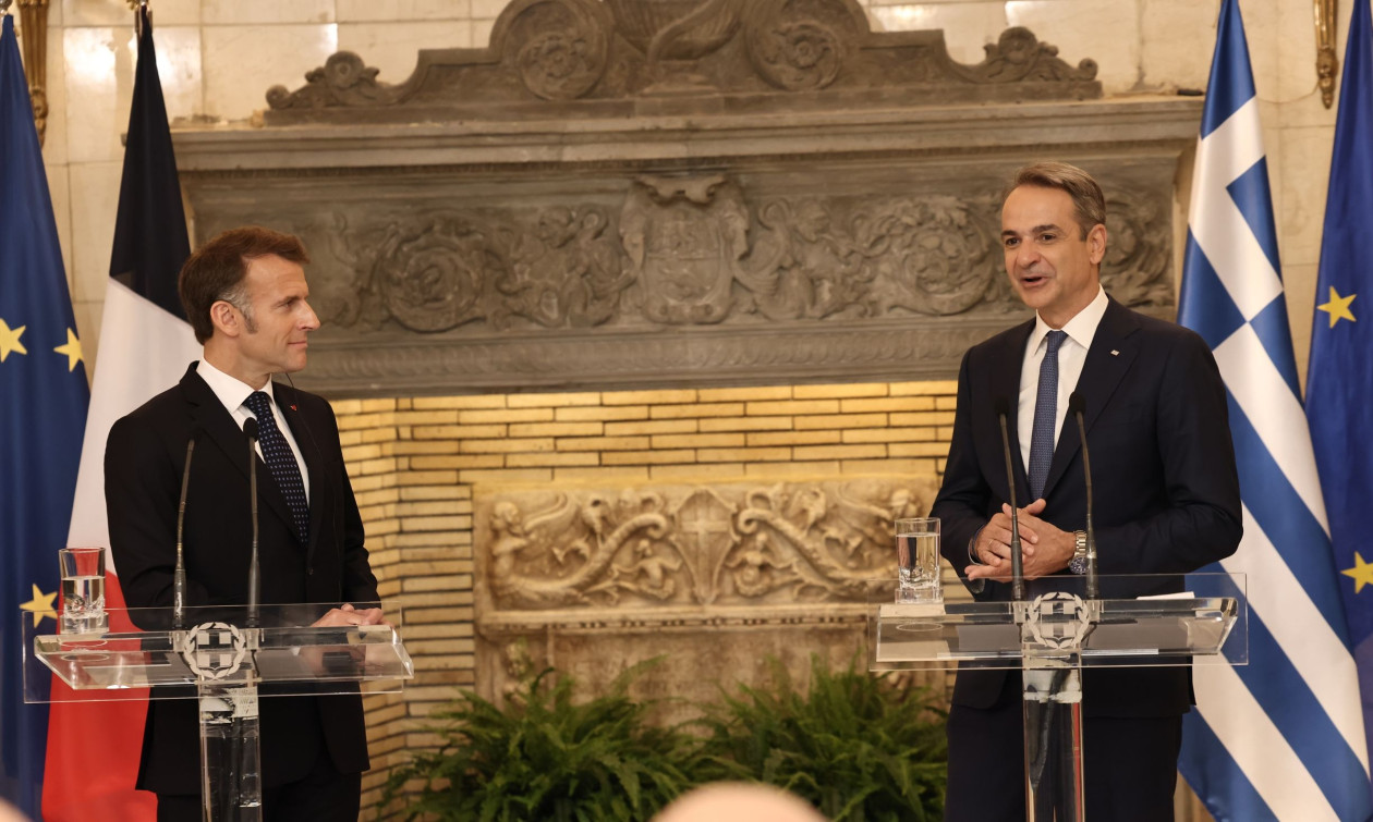 Μακρόν στην Τουρκία: Αδιαπραγμάτευτη η ρήτρα αμοιβαίας συνδρομής – Μητσοτάκης: Μπετον αρμέ το 42/7