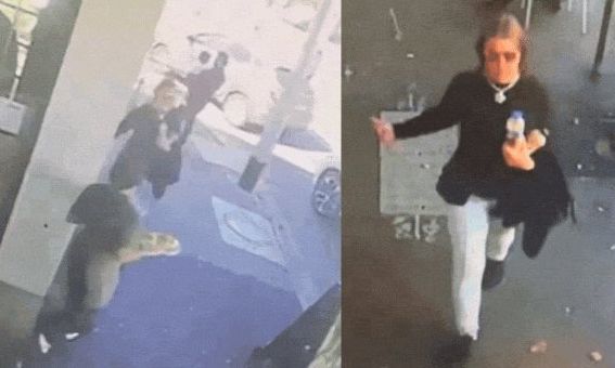 Η στιγμή που περαστική διασταυρώνεται με σερβιτόρα – Της έσπασε δόντι με τον δίσκο