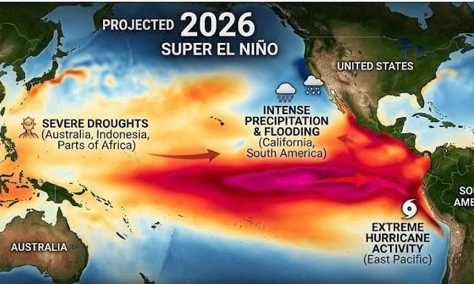 El Niño – Επιστήμονες προειδοποιούν: 8 στα 10 κλιματικά μοντέλα δείχνουν το ακραίο σενάριο