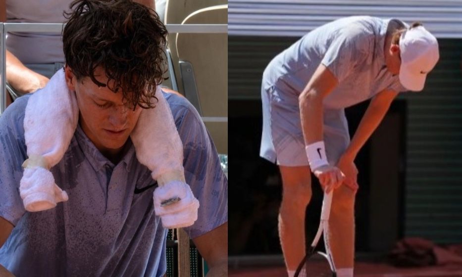 Roland Garros: Κατέρρευσε από τη ζέστη το No.1, Jannik Sinner λίγο πριν τη νίκη – «Θα κάνω εμετό»