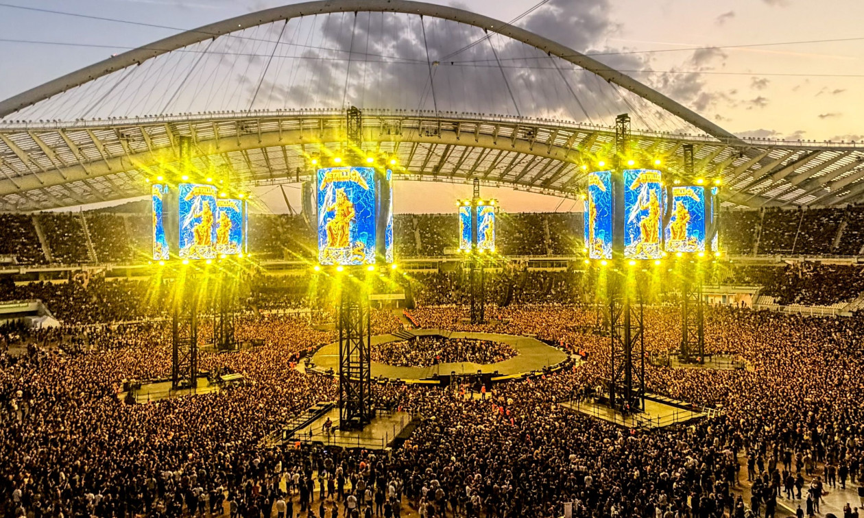 Metallica ή Iron Maiden; Ποιος ταρακούνησε περισσότερο το ΟΑΚΑ – Τι κατέγραψαν οι σεισμογράφοι