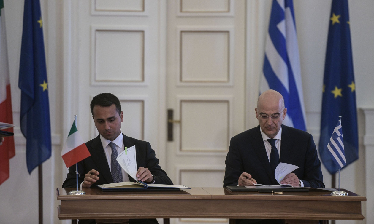 Δένδιας για τη συμφωνία ΑΟΖ με την Ιταλία: «Με την επέκταση στα 12 μίλια, μεγαλώσαμε την Ελλάδα»