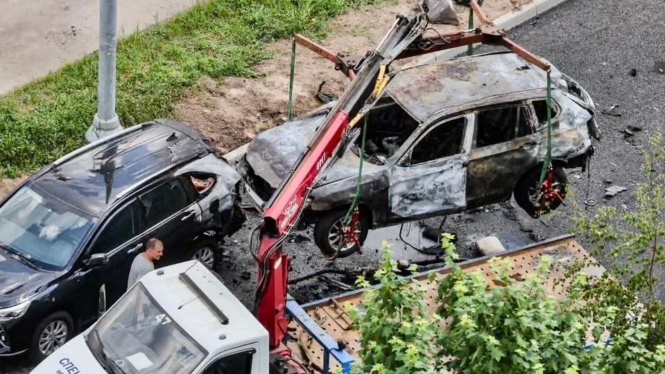 Η στιγμή της ανατίναξης της BMW Χ3 του Ρώσου συνταγματάρχη