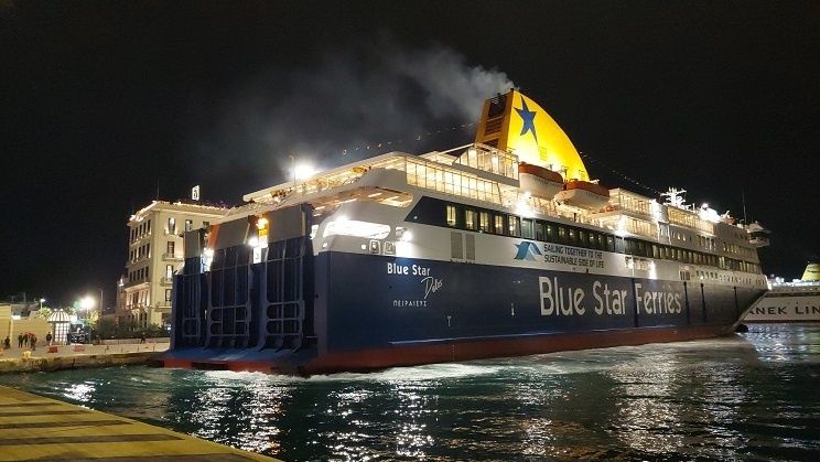 Λαύριο: Απέπλευσε το Blue Star 2 μετά την ολοκλήρωση των ελέγχων – Δεν βρέθηκε εκρηκτικός μηχανισμός