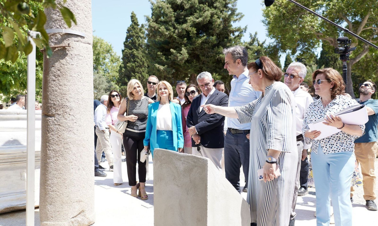 Ο Μητσοτάκης στην Περβόλα, στη Μεσαιωνική Πόλη της Ρόδου:  «Για 75 χρόνια ήταν ουσιαστικά κλειστός»