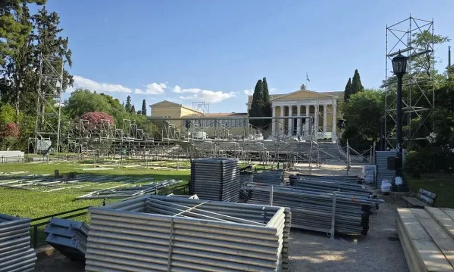 Ζάππειο: Ξηλώνεται το νέο αμφιθέατρο μετά τις αντιδράσεις – Ακυρώνονται οι εκδηλώσεις
