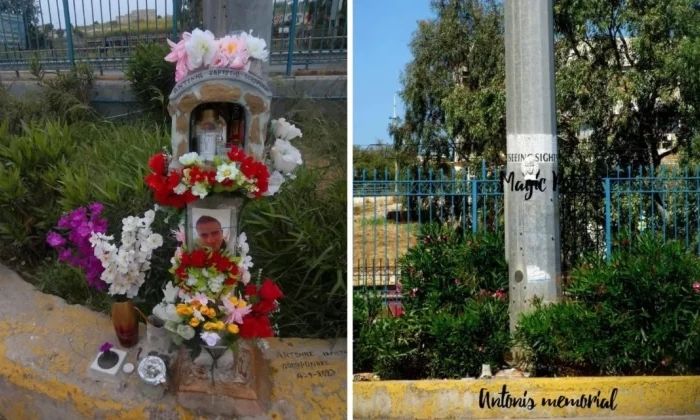 «Εξαφανίστηκε» το μνημείο του Αντώνη Καρυώτη στον Πειραιά