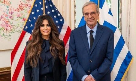 Συνάντηση της Κίμπερλι Γκίλφοϊλ με τον Αντώνη Σαμαρά