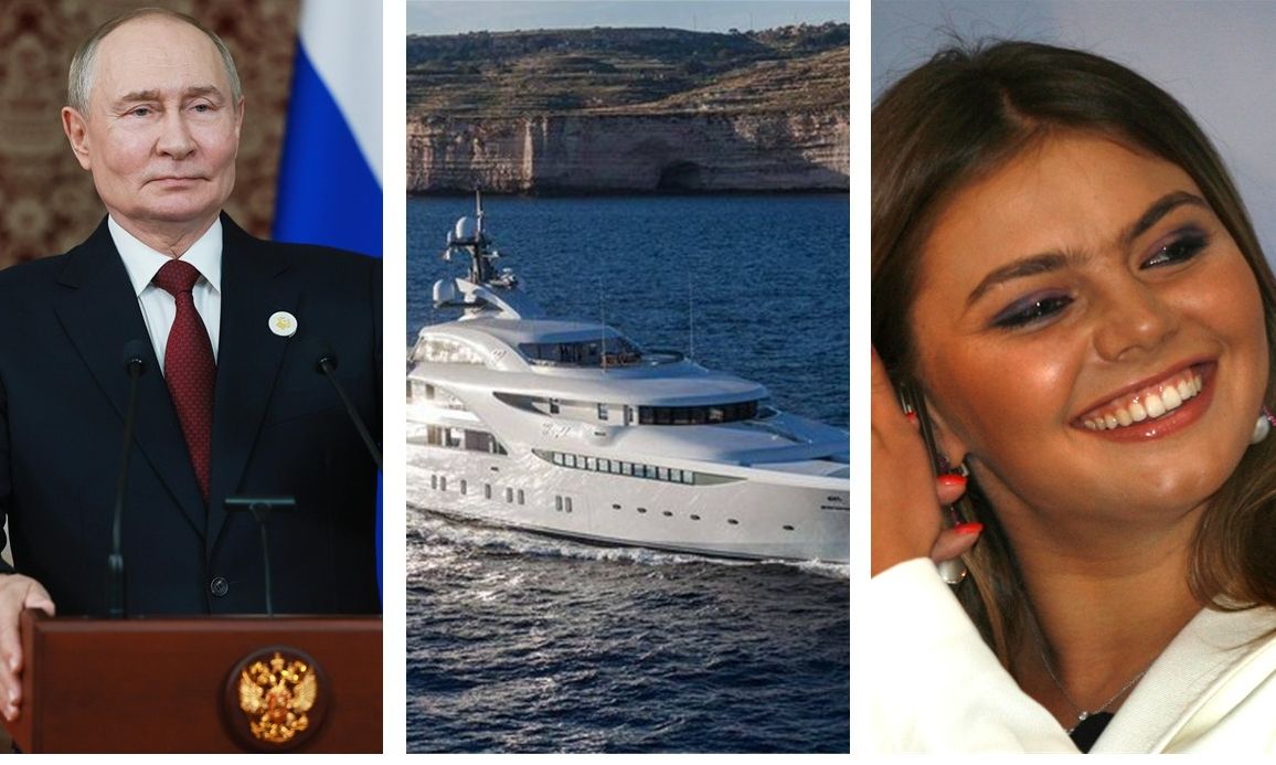 Έφυγε η Καμπάεβα από τη Ρωσία; Μυστήριο με το σούπερ γιοτ του Πούτιν στα ύδατα της Δανίας