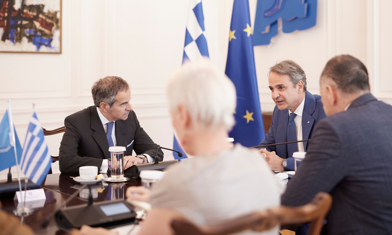 Μητσοτάκης: Συνάντηση με τον υποψήφιο γ.γ. του ΟΗΕ Rafael Grossi στο Μαξίμου